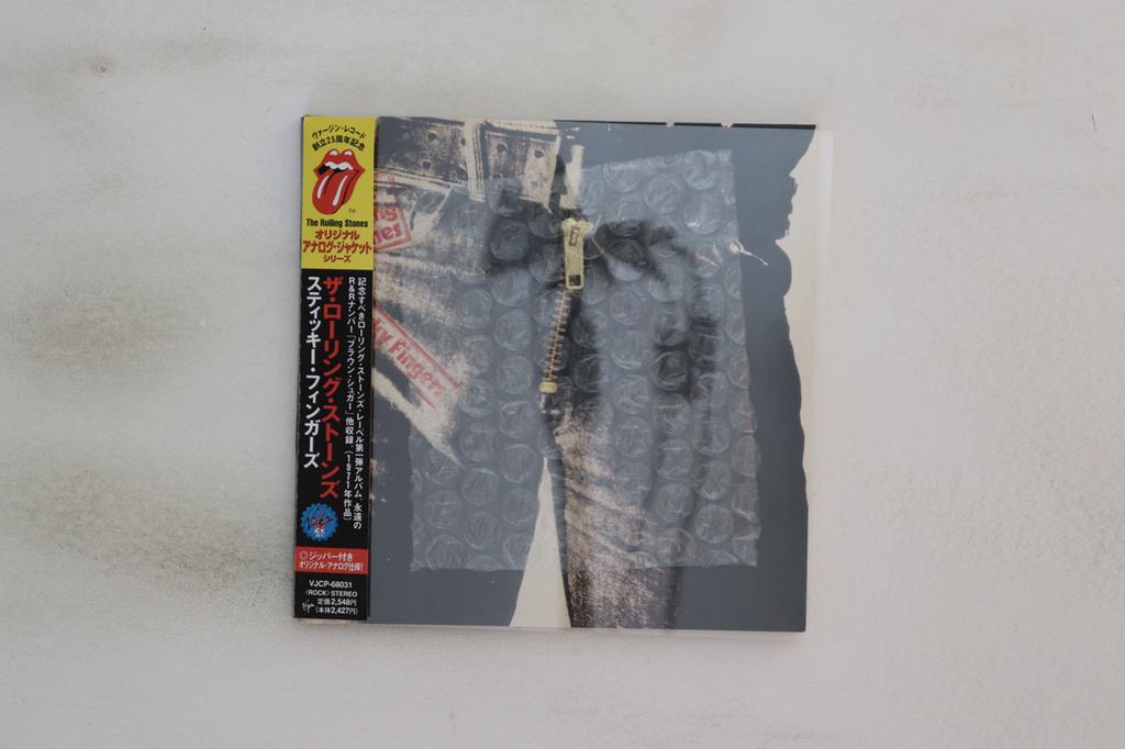CD ROLLING STONES - Sticky Fingers VJCP68031 Virgin, Rolling 2006 Japan Obi Rock Used