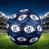 Chelsea F.C. Aufdruck Größe 5 Fußball, PU Abriebfester Fußball für Spieltraining und tägliches Üben, Geburtstagsgeschenk für Fußballfans