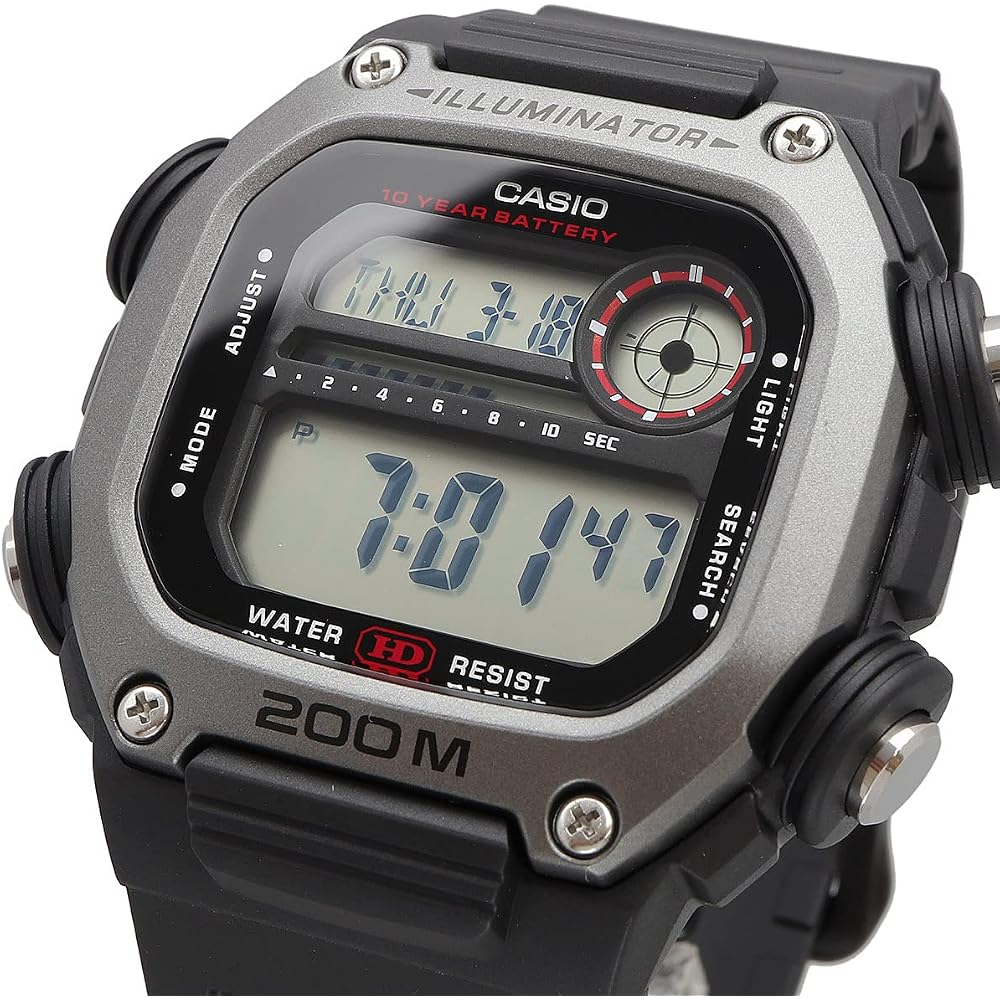 [Casio] CASIO Standard Digital Watch DW-291H-1AV Men's Black Overseas Model [Parallel Import]