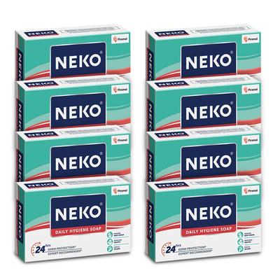 Neko Denní hygienické mýdlo 100g Balení 8 kusů s 24hodinovou ochranou proti zárodkům a péčí o jemnou pokožku
