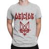 Deicide Maroon Funny 100 Cotton TShirt Deicide Tops Tees For Unisex