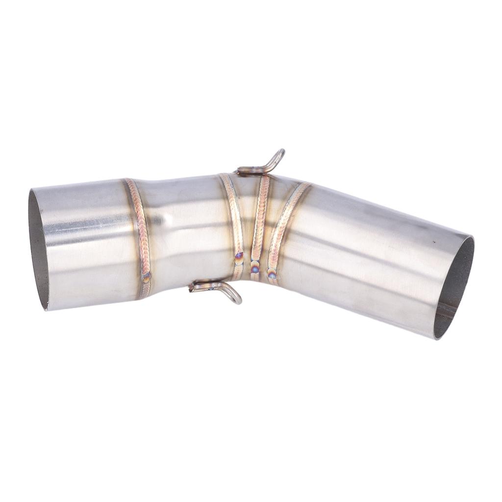 Motorrad Auspuff Mittelrohr Edelstahl 1mm Dick Ersatz für Ninja ZX10R 2008‑2021