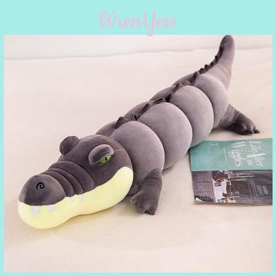 Cute Crocodile Plush Toy Long Pillow For Girlfriend Sleeping 80cm-180cm