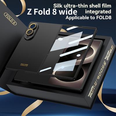 Ultra-thin Anti-scratch Plastic Case for Samsung Galaxy Z Fold 8 Wide Screen Glass Restored Thickness Cover for Galaxy Z Fold8 C