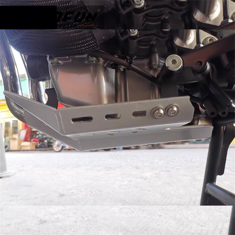 Voor Honda NX400 NX500 chassis motorbeschermer NX 400 NX 500 motorfiets aluminiumlegering verdikte bepantsering diffuser accessoires