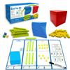 Decimal Math Cubes for Early Education: Montessori Teaching Aids for Understanding Ones, Tens, Hundreds, and Thousands
