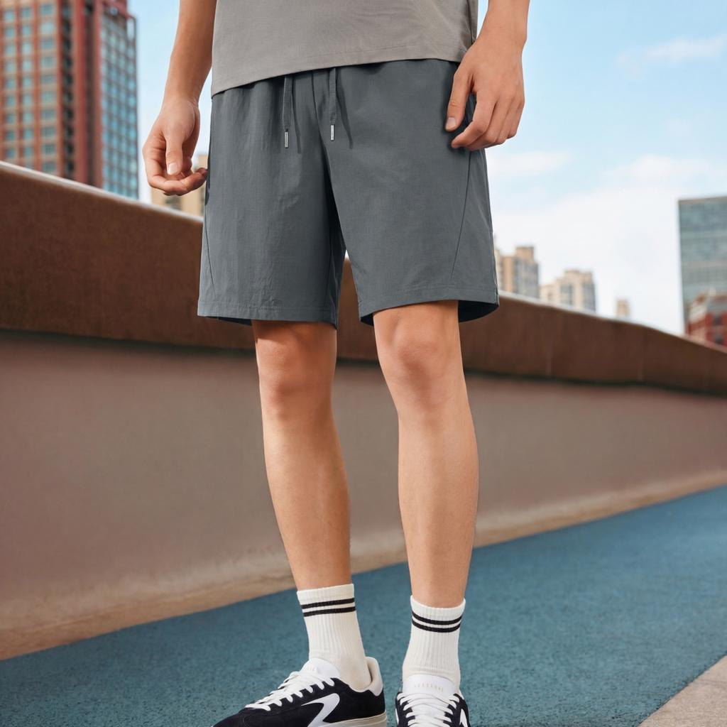 Skechers Moisture Wicking Quick Dry Breathable Casual Shorts Men shorts L126M028-013P