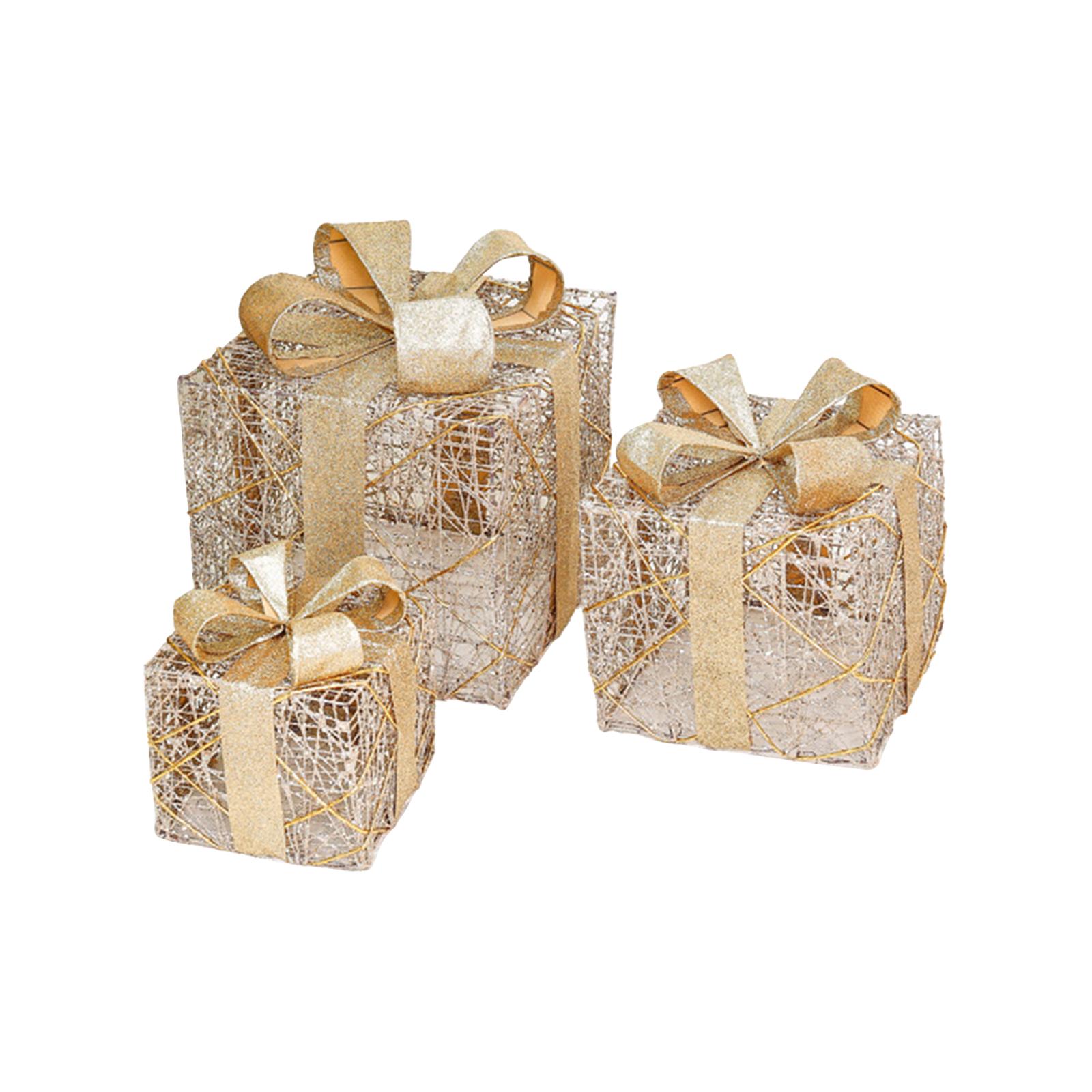 

Рождественские подарочные коробки для рождественских украшений в помещении и на улице