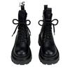 Thick-soled Martin Boots Women's New Autumn and Winter Boots Single Boots Heightening Fashionable Small Short Boots