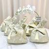 Gift Bags Wedding Favors Jacquard Fabric Boxes Tassel Wedding Candy Tote Bags