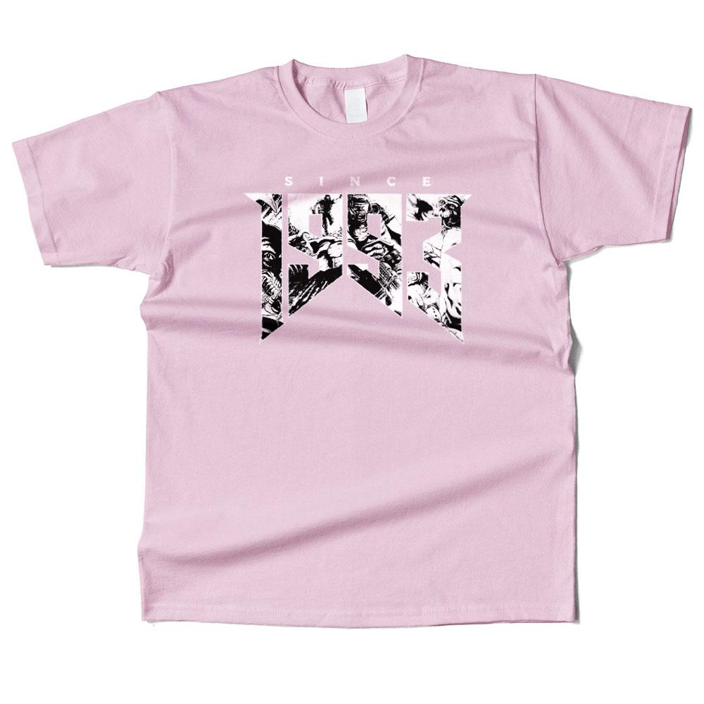 Mens Cotton Doomed Since 1993 Graphic High Quality T Shirt Street Casual Style Tee for Men and Women