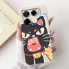 For Infinix Note 40 X6853 / Note 40 Pro 4G 5G / Note 40 Pro+ Plus Case Cover Liquid Silicone Soft TPU Cool Style Cartoon Fundas