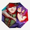 1pc Outdoor Umbrella with Anime Characters, Automatic Opening/Closing, Portable 3-Fold Design, 8-Rib Iron Frame - Perfect Gift for Fans, Traveler