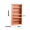 Miniature Wooden Storage Cabinet 1:12 For Toy House Enthusiasts And Model Displays Exquisitedly Size Pattern