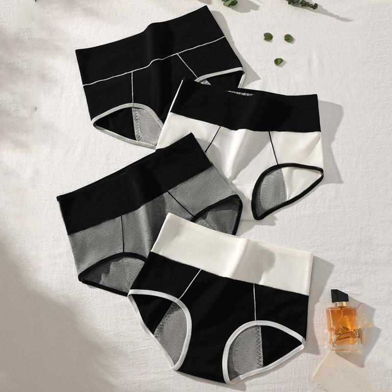 

Женские трусики с высокой талией, герметичные, менструальные трусы больших размеров, расширяющие менструальное нижнее белье XL