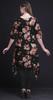 Bimba Black Blocks Block Women Kurtas Ethnic Printed Asymmetric Summer Wear Tops For Women
