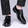 Fashion 2025 New Classic Leather Shoes Men Luxury Oxfords Business Formal Office Men Shoes Boos Dress Male Wedding Shoes Handmade Flats