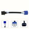 1 Pair H13 9008 Male To H4 HB2 9003 Female Plug Adapter Conversion Wire Harness For Jeep Wrangler JK 2007-2017 Headlight Lamp
