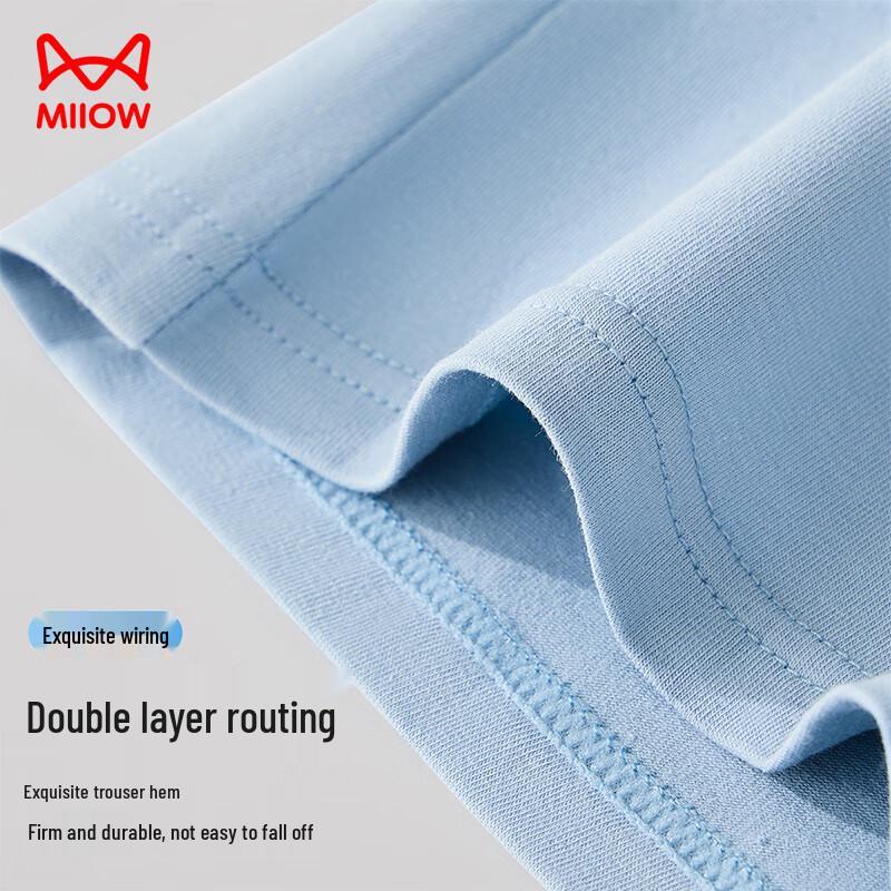 Maoren Teen Boys' Cotton Boxer Briefs 4-Pack