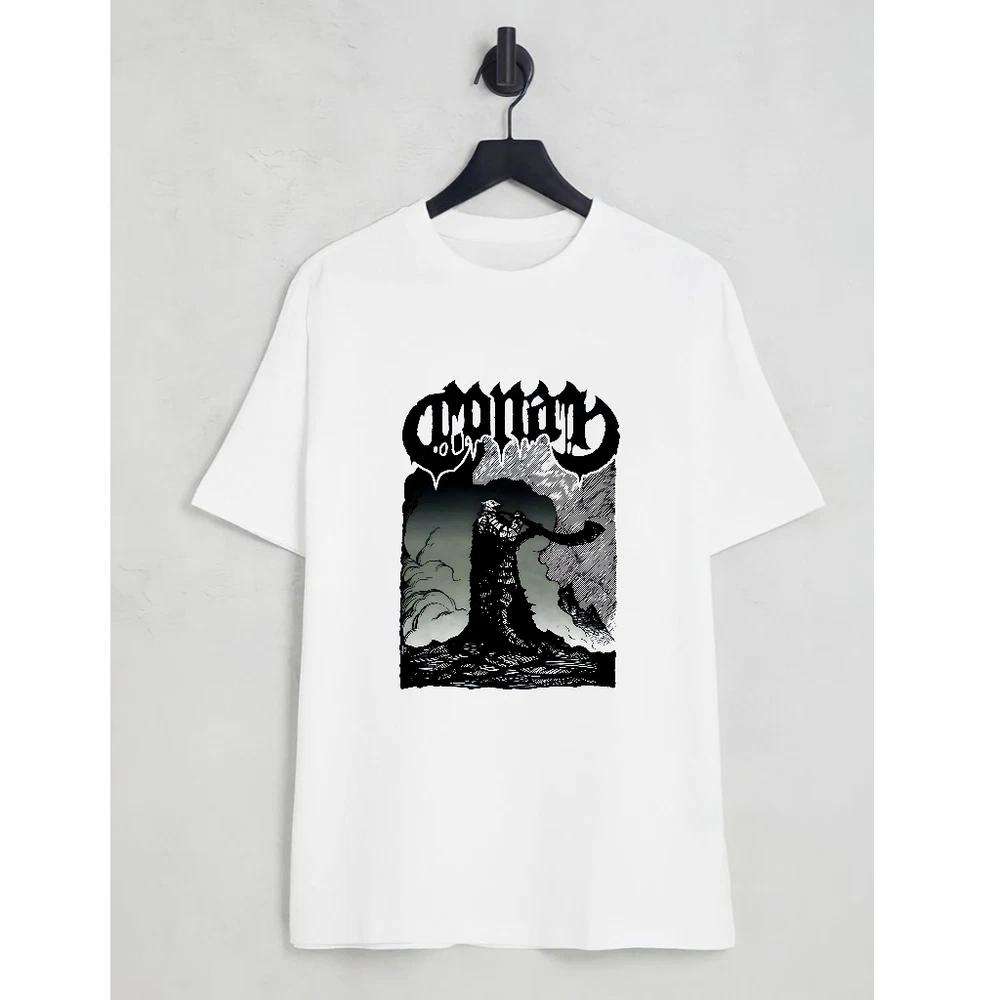 Conan piper of doom white metal band tshirt size sxl S