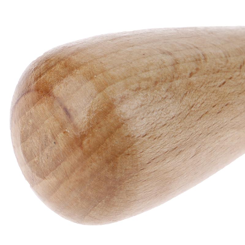 Strumento artigianale in pelle per smussatore di bordi in pelle stile francese con manico in legno