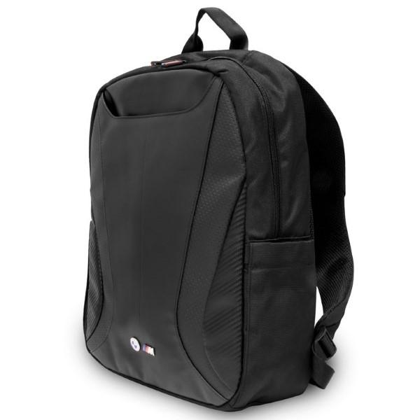 Mochila BMW BMBP15SPCTFK 16" negro/negro Carbono&Cuero Tricolor