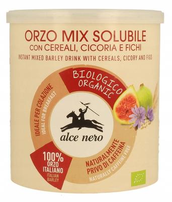 INSTANT CEREAL COFFEE WITH CHICORY AND FIGS ORGANIC 125 G - ALCE NERO