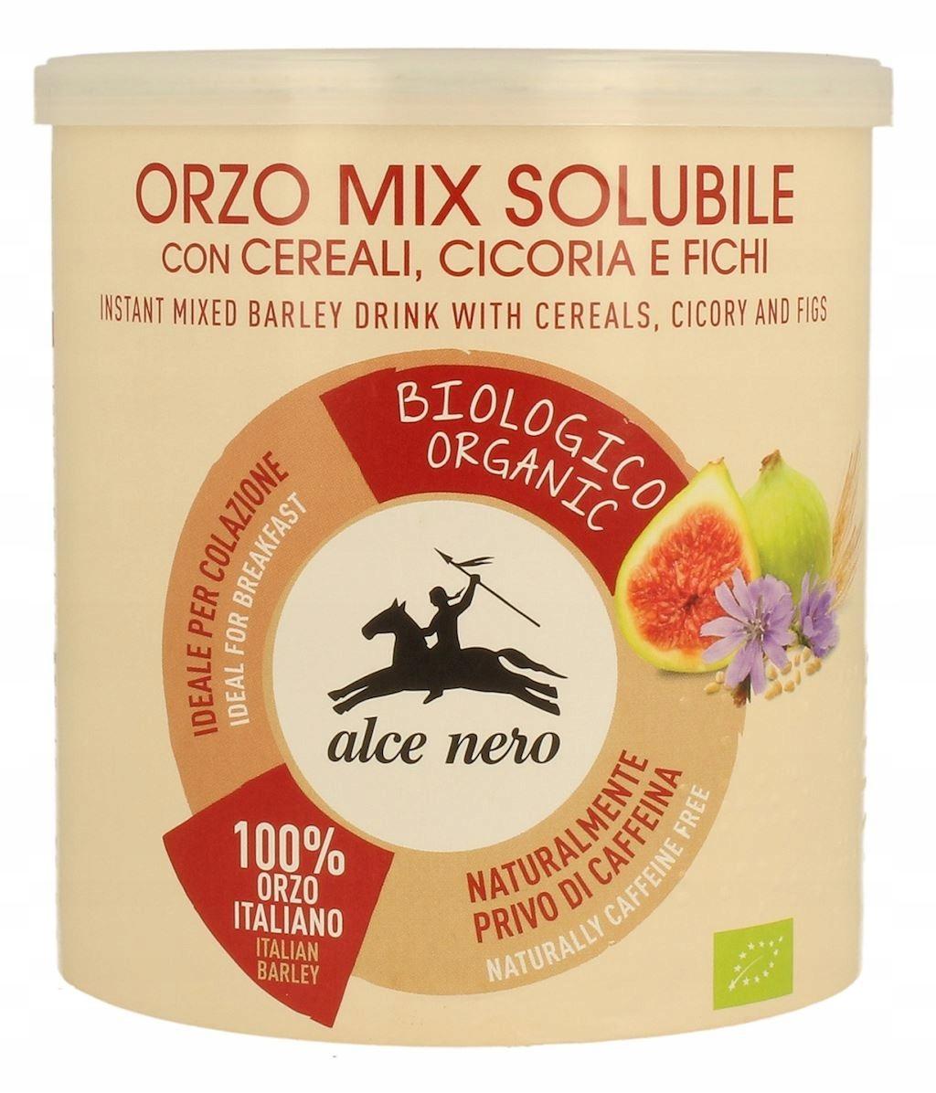 INSTANT CEREAL COFFEE WITH CHICORY AND FIGS ORGANIC 125 g - ALCE NERO