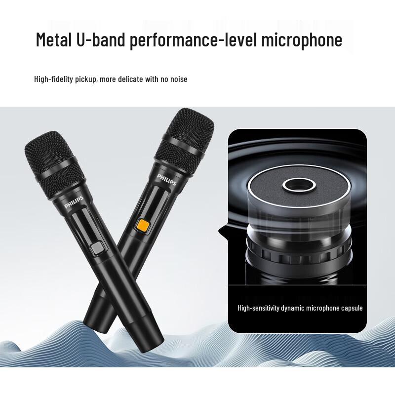 Philips SD170PRO 12-inch Portable Bluetooth Karaoke Speaker CN plug (adapter included)