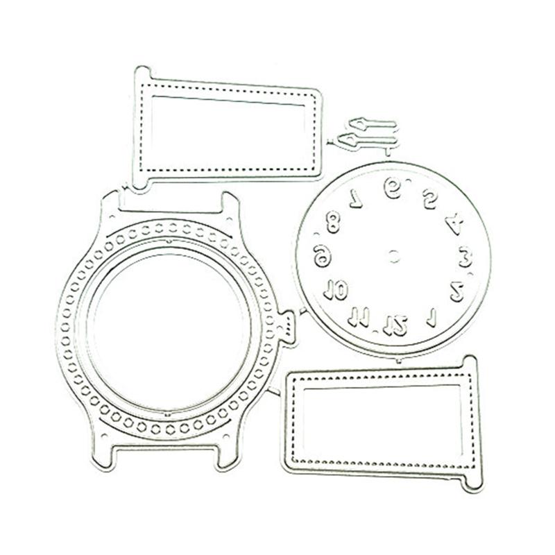Metal Die Cuts Embossing Template for Card Making Wedding Invitation Party Decor 1 серебряный