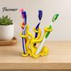 Octopus Toothbrush Holder Holder, Durable PLA Organizer, Creative Organizer Stand, Multi Functional Storage Cup Multi-functional Desk Rack for Makeup