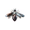 Glass Acrylic Insect Bee Brooch Delicate Same Insect Brooch With Diamonds Rhinestone Pin
