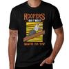 Roofing Contractor For Unisex Funny Roofer Art Tshirt Work Duty Casual Tshirt