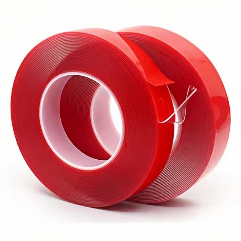 Heavy Duty Waterproof Transparent Clear Red Film Double Sided Acrylic Foam Tape for House Vehicle Automotive Car LED Bonding