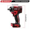 ONEVAN 1000N.M Brushless Electric Impact Wrench 1/2" Cordless Screwdriver Torque Wrench Power Tool For Makita 18V Battery Pin