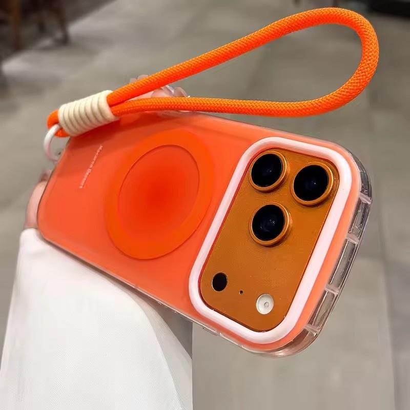 For Magsafe Magnetic Oval Soap Shape Phone Case For iPhone 17 16 15 14 13 12 Pro Max Air Cute Candy Color Wireless Charge Cover