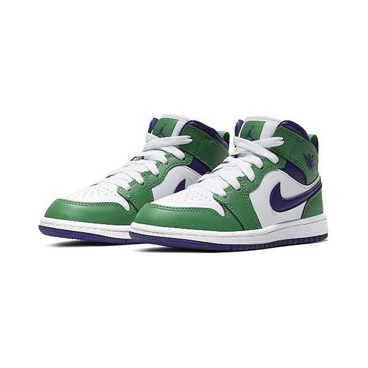 Новые Jordan 1 Mid PS Халк 640734-300