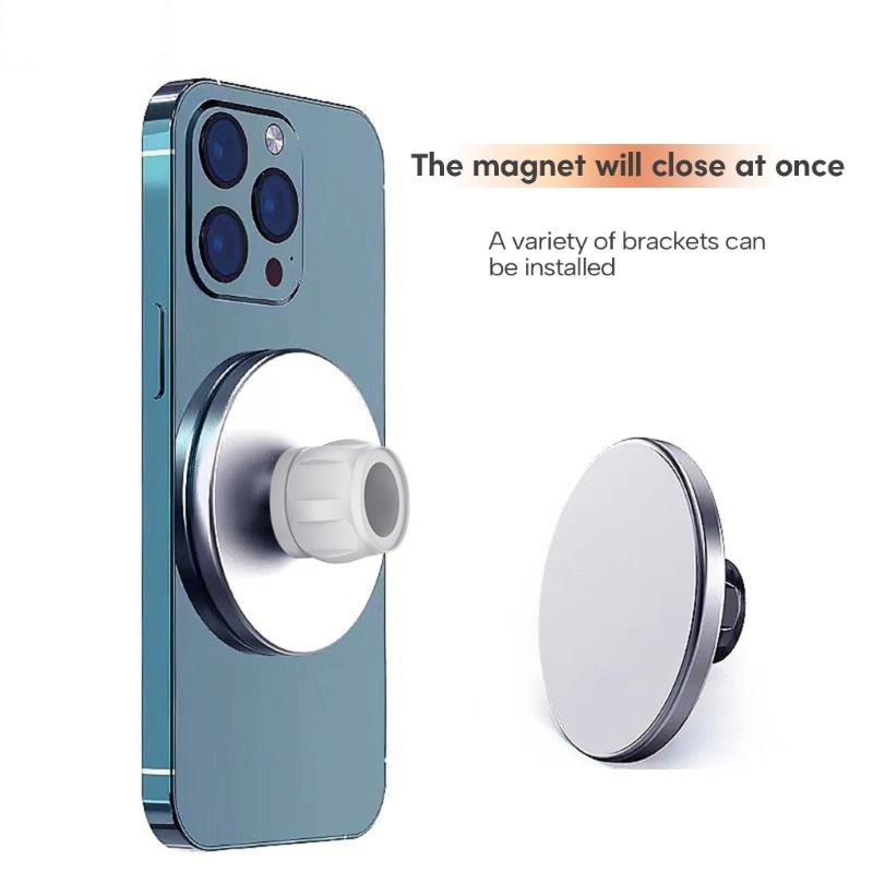 Magnetische Handy-Autohalterung, 17mm Kugelgelenk Universelle Handy-Autohalterung für Handy 12/13/14/15 Armaturenbrett Windschutzscheibe