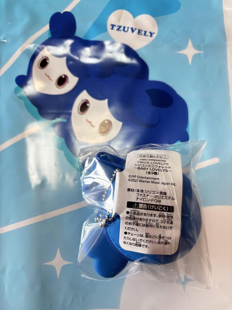 [USED] TWICE LOVELYS Silicone Mini Wallet BABY LOVELYS Tzuyu