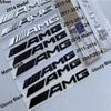New For Mercedes Benz 3D ABS Car Rear Trunk Badge Decal Letters Sticker For Mercedes Benz AMG A B C E G CLA C63 C63S E53 GT SLK