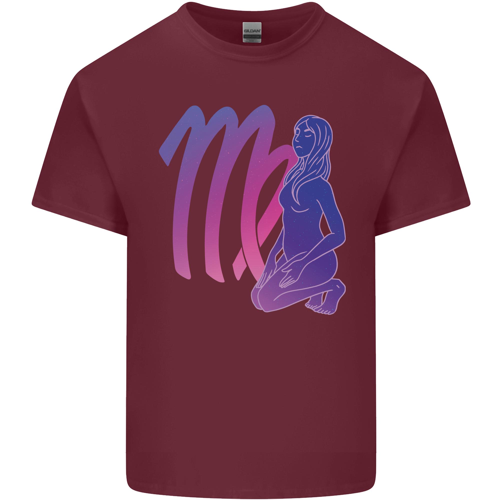 Virgo Unisex Star Sign Zodiac Astrological Unisexs Light Cotton TShirt S