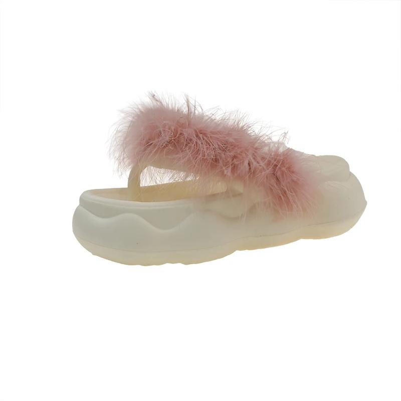 

Fashion Women s Slippers Platform Sole Maui Decoration Sponge Cake Base Flip Flops Dress Leisure Summer Sweet Trend Zapatillas De Mujer 36-37