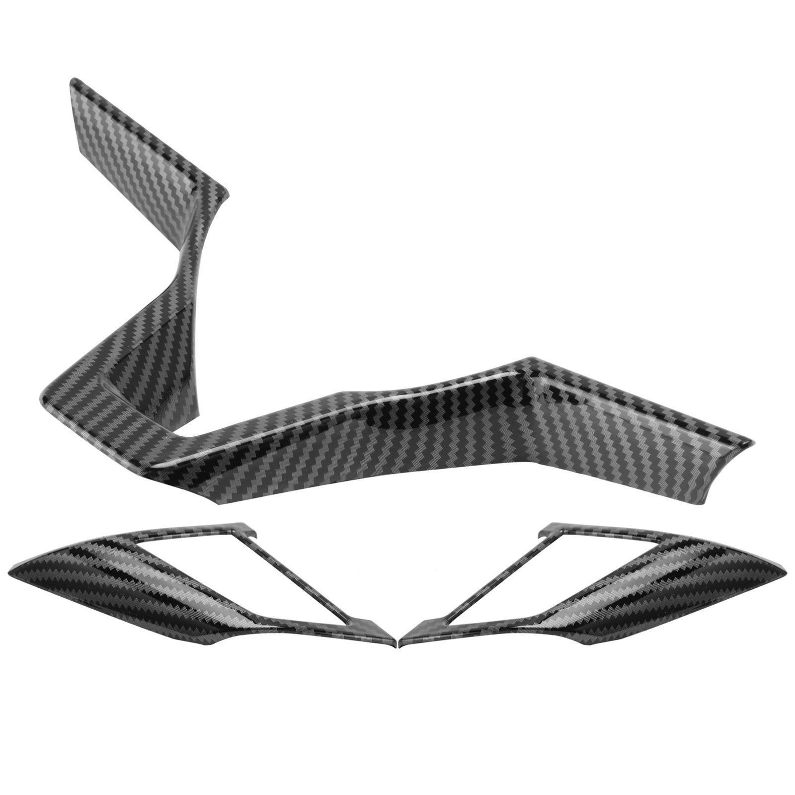 Carbon Fiber Steering Wheel Decoration Cover Frame Trim for Rogue Sentra8479