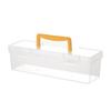 1500ml Tool Box Small Parts Fastener Organizer Clear Divided Case for Work Nuts Bolts Electronics Terminal Marker Ratchet Mechan