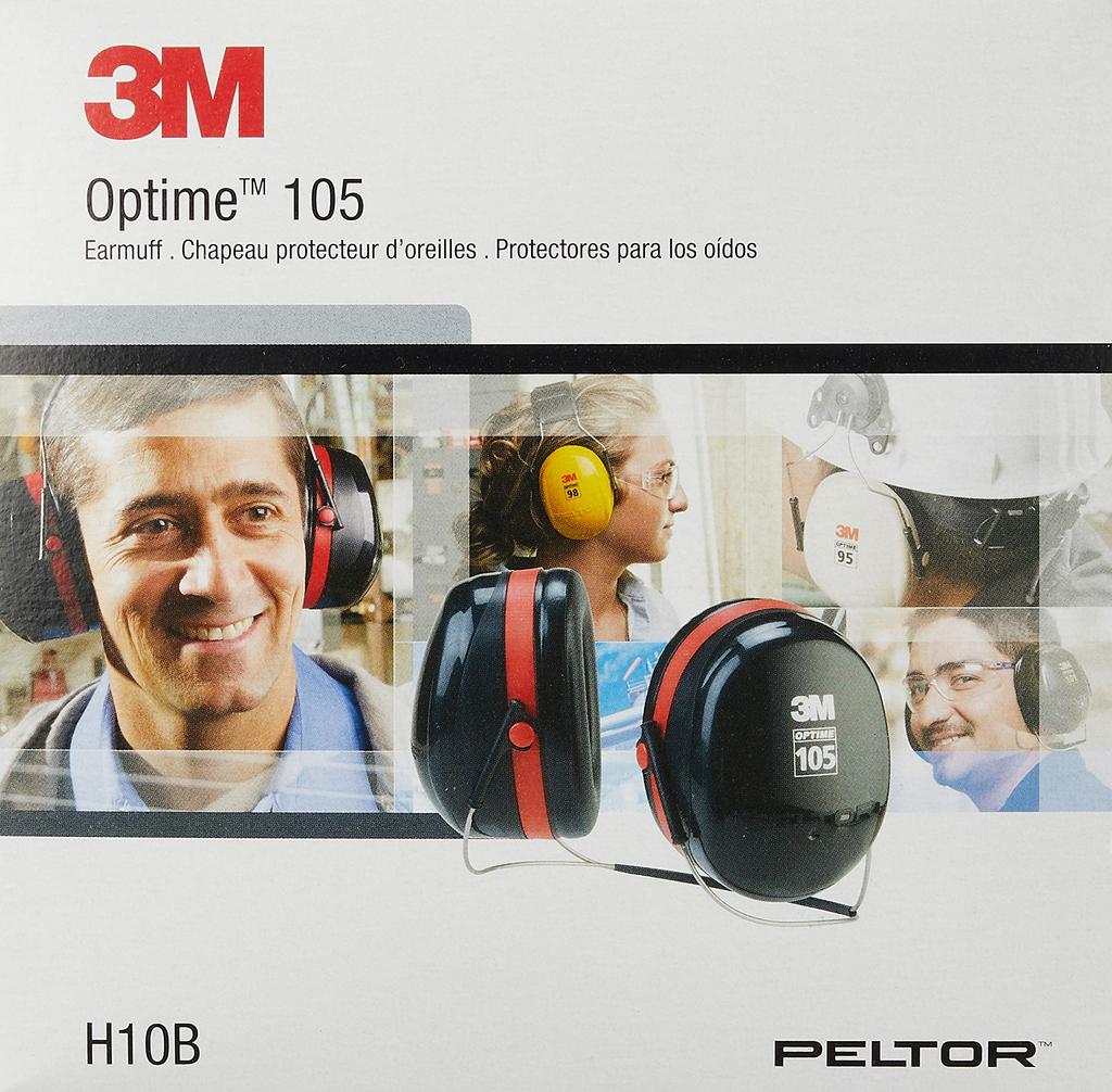 3M Soundproofing Earmuffs, JIS Compliant PELTOR Neckband Type H10B