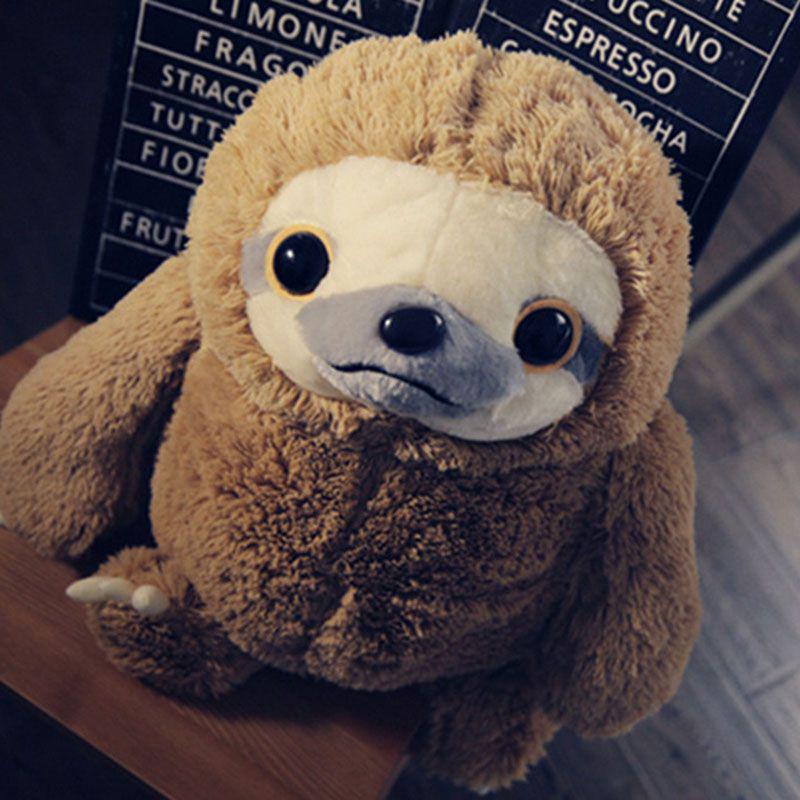 Adorable New Cute Giant Sloth Stuffed Plush Animal Doll Soft Toy Cushion Gift For All Ages