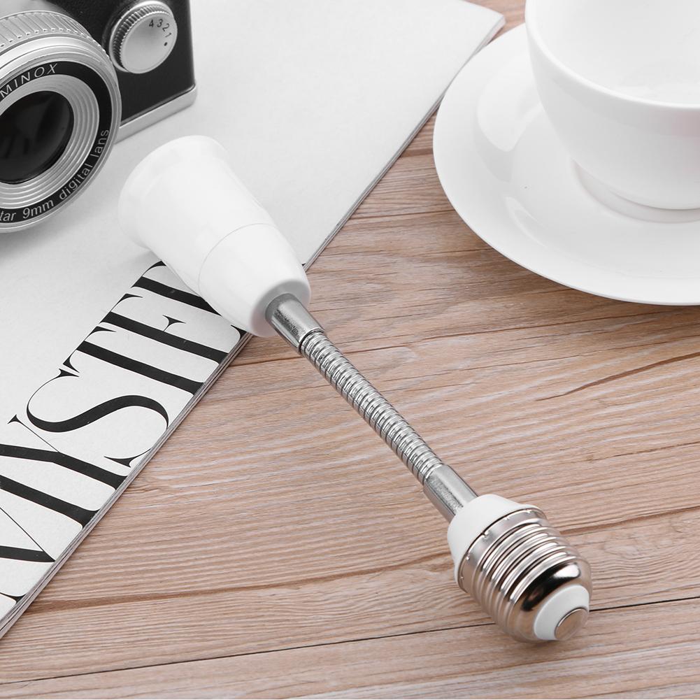 180mm E27 to E27 Flexible Extension Adapter Socket LED Light Bulb Lamp Base