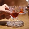 Zhaoran 60ml Hexagonal Striped Glass Tasting Cup