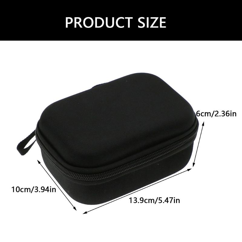Shockproof Bag for T50M Label Maker Hard Pouch Storage Pouch Scratch Resistant Carrying Case EVA Bag Black