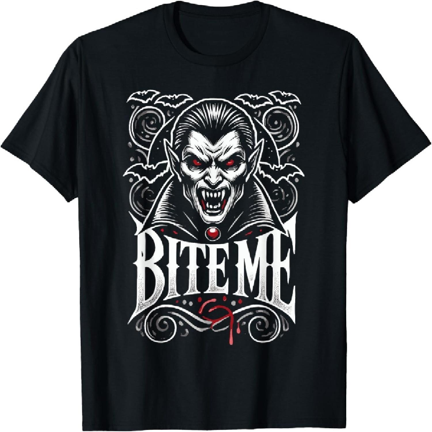 Ленивый костюм на Хэллоуин Клыки вампира Дракула подражатель Футболка XXXXXL разноцветный